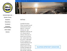 Tablet Screenshot of nantucketanglersclub.com